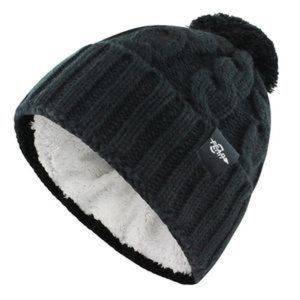Women’s Fear0 NJ Warmest Plush Insulated Cuff Knit Pom Winter Beanie Hat